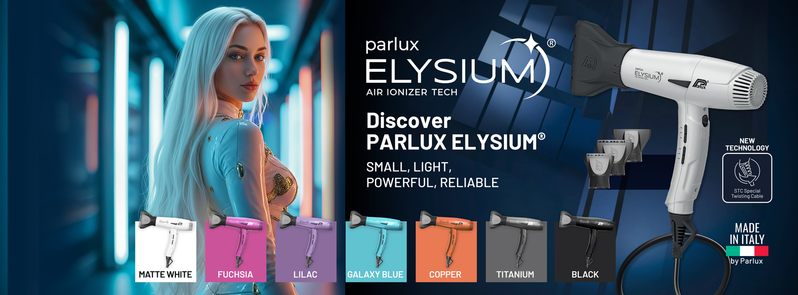 Parlux Elysium Home Page Banners
