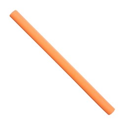 Hair FX Long Flexible Rollers Orange 12pk