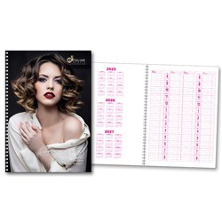 Dateline Professional 4 Column Appointment Book