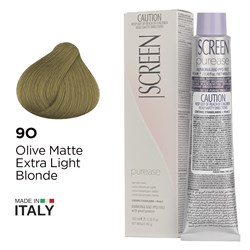 Screen Purease Colour 9O Olive Matte Extra Light Blonde