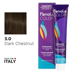 Fanola Color Hair Colour 3.0 Dark Chestnut