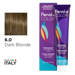 Fanola Color Hair Colour 6.0 Dark Blonde