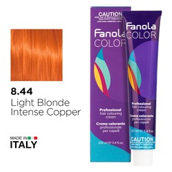 Fanola Color Hair Colour 8.44 Light Bold Intense Copper