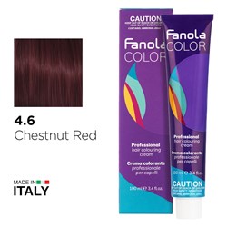 Fanola Color Hair Colour 4.6 Chestnut Red
