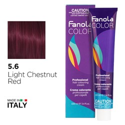 Fanola Color Hair Colour 5.6 Light Chestnut Red