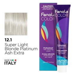Fanola Color Hair Colour 12.1 Super Light Blonde Platinum Ash Extra