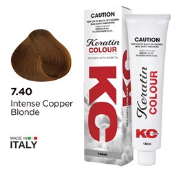 Keratin Colour Permanent Colour 7.40 Intense Copper Blonde