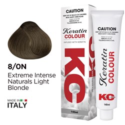 Keratin Colour Permanent Colour 8/0N Extreme Intense Naturals Light Blonde