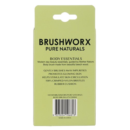 Brushworx Pure Naturals Body Brush