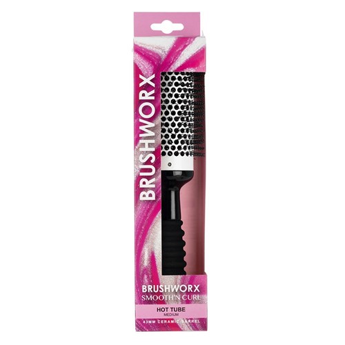 Brushworx Smooth n Curl Hot Tube Brush Medium