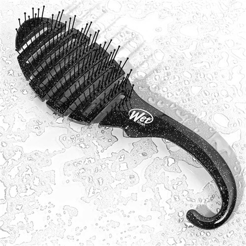 WetBrush Shower Detangler Black Glitter