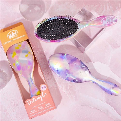 WetBrush Watercolour Tie Dye Detangler Peach