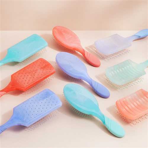 WetBrush Pro Hydro Tie Dye Paddle Detangler Peach