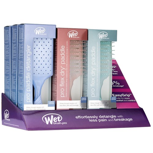 WetBrush Pro Hydro Tie Dye Display 9pc