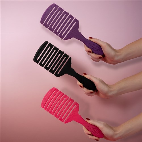 WetBrush Pro Frost Flex Dry Paddle Purple