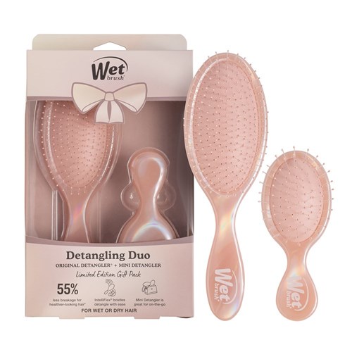 WetBrush Holographic Detangler Kit Pink