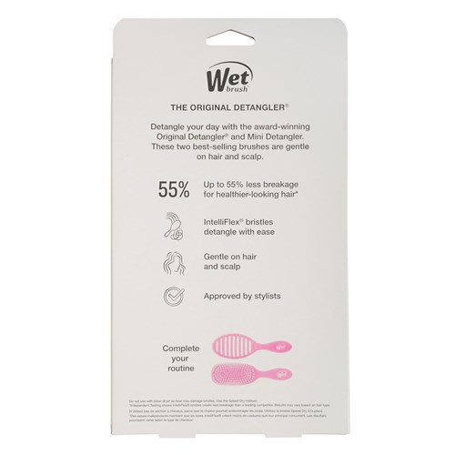 WetBrush Holographic Detangler Kit Pink
