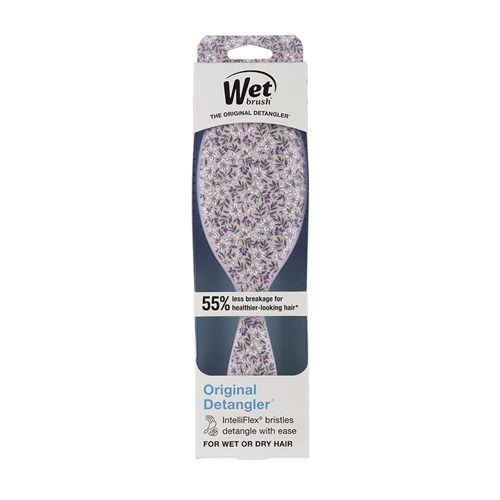 WetBrush Ditsy Floral Detangler Purple