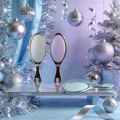 WetBrush Festive Finish Detangler Blue