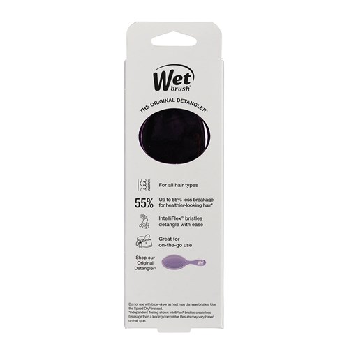 WetBrush Festive Finish Mini Detangler Purple
