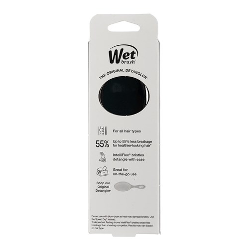WetBrush Festive Finish Mini Detangler Silver