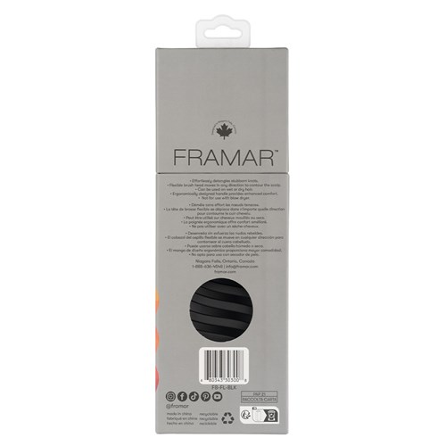 Framar Flex Hair Brush Black