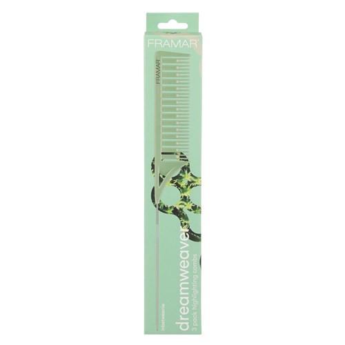 Framar Dreamweaver Highlighting Tail Combs 3pk Plant Mom
