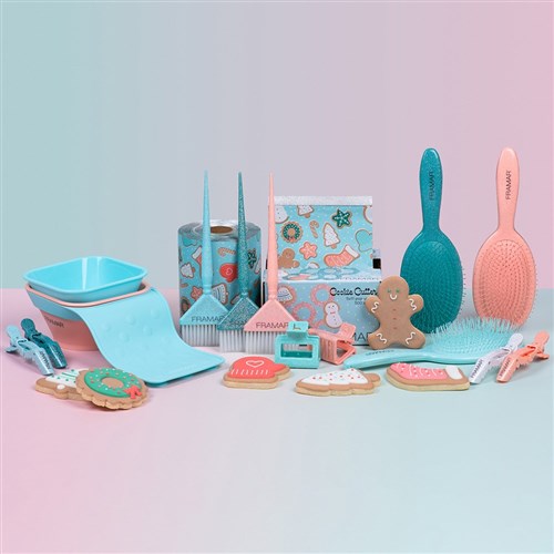 Framar Detangle Hair Brush Cookie Cutter Ginger