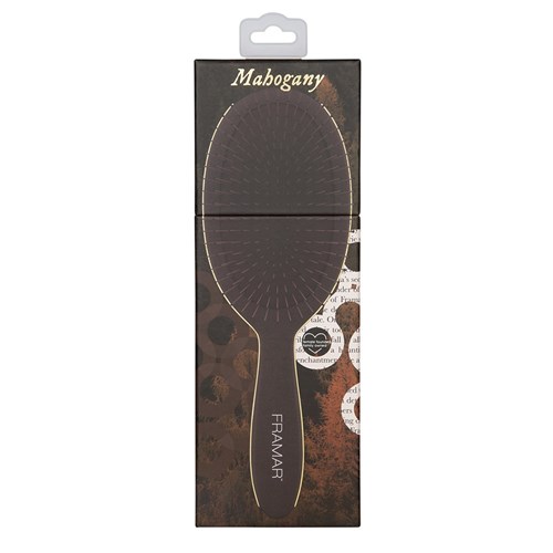 Framar Detangle Hair Brush Dark Academia Mahogany