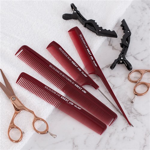 Krest Silver Edition No. 5 Regular Plastic Tail Comb 21.5cm