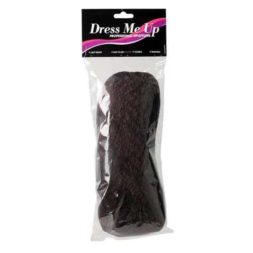 Dress Me Up Brown Oblong Hair Bun Roll 