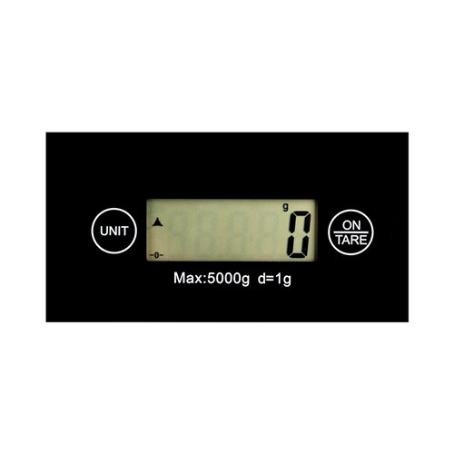 Salon Smart Digital Scale Black