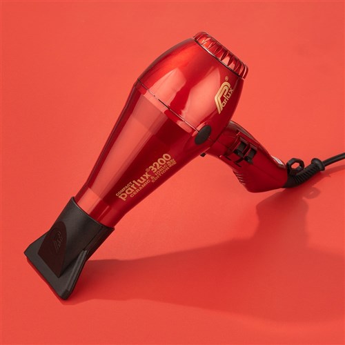 Parlux 3200 Ionic Ceramic Compact Hair Dryer Red