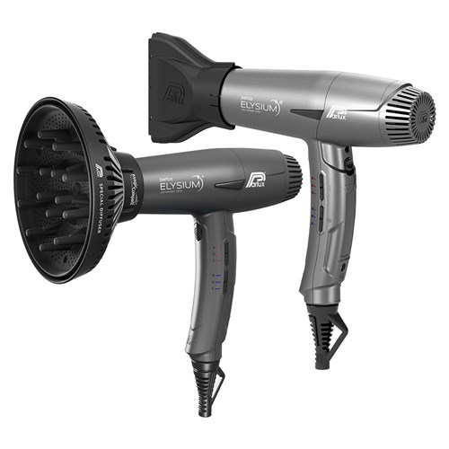 Parlux Elysium Hair Dryer and Diffuser Titanium