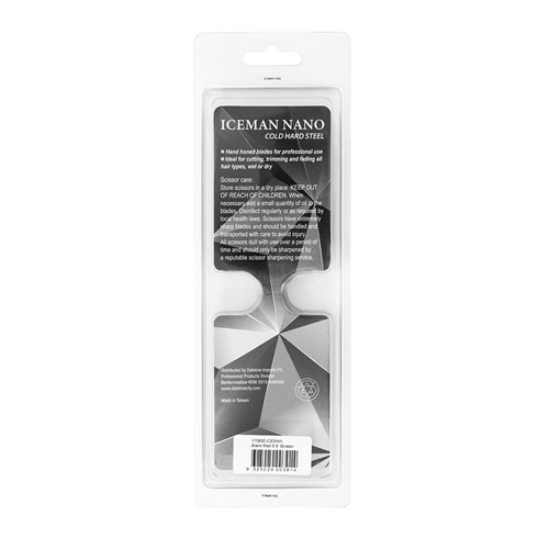 Iceman Nano 5.5” Hairdressing Scissors Matte Black