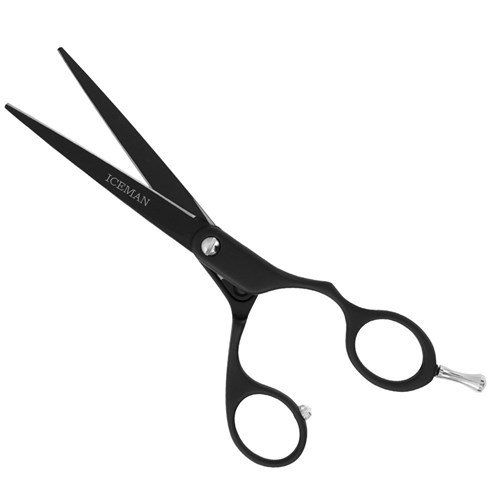 Iceman Nano 6” Hairdressing Scissors Matte Black