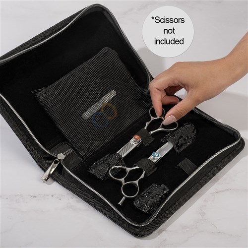Iceman Hairdressing Scissors Pouch Crocodile