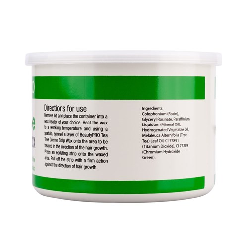 BeautyPRO Tea Tree Creme Strip Wax - 425g