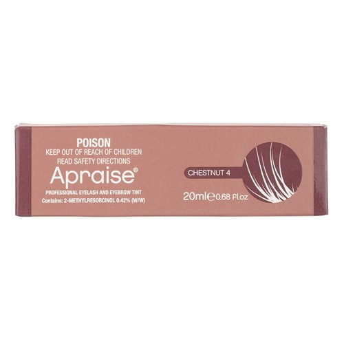 Apraise Eyelash And Eyebrow Vegan Tint Chestnut