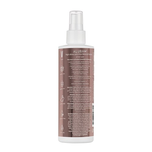 Aluram High Shine Anti Frizz Blowout Spray