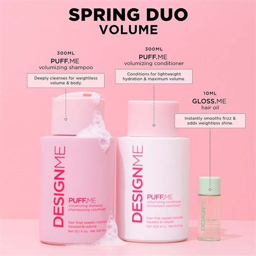 DESIGNME PuffME Wash Day Volume Duo