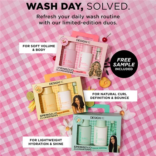 DESIGNME PuffME Wash Day Volume Duo