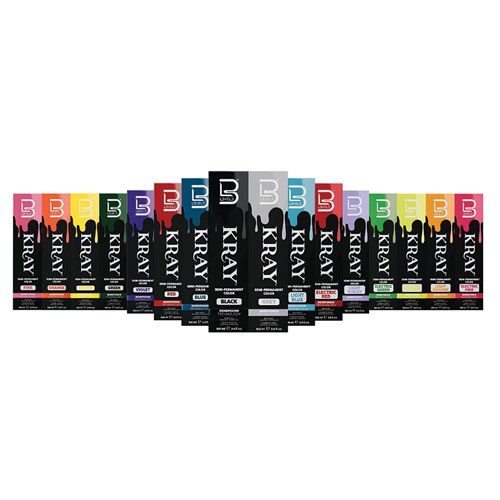 L3VEL3 Kray Semi Permanent Hair Colour Electric Pink