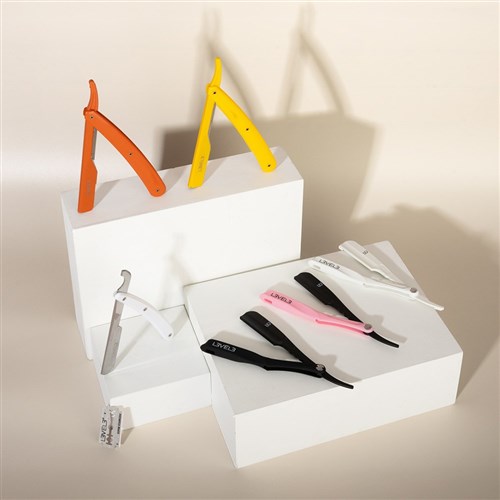 L3VEL3 Milly Blade Razor Holder White