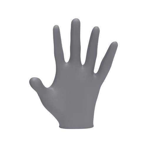 L3VEL3 Nitrile Gloves Liquid Metal Small 100pk