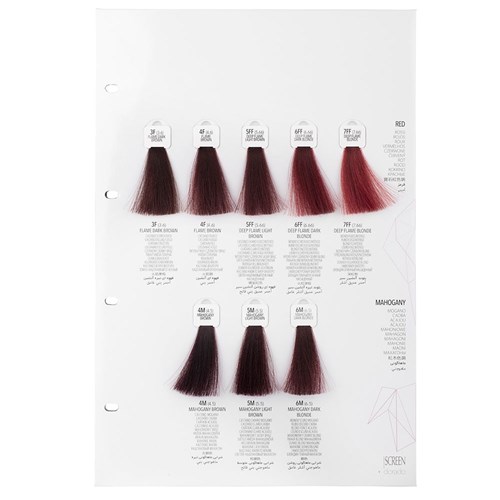 Screen Dorado Colour 6M Mahogany Dark Blonde