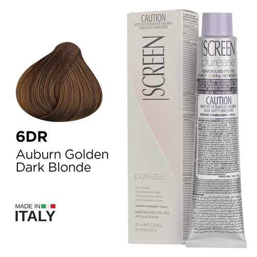 Screen Purease Colour 6DR Auburn Golden Dark Blonde