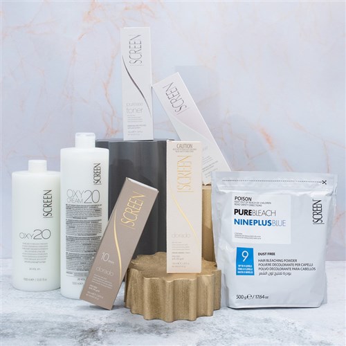 Screen Pure Ammonia Free Hair Bleach White