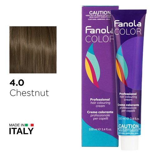 Fanola Color Hair Colour 4.0 Chestnut