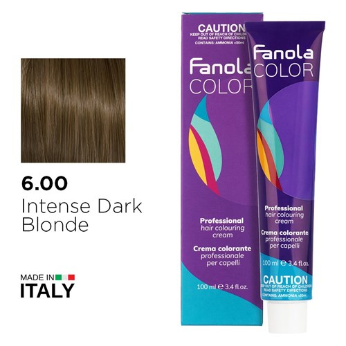 Fanola Color Hair Colour 6.00 Intense Dark Blonde
